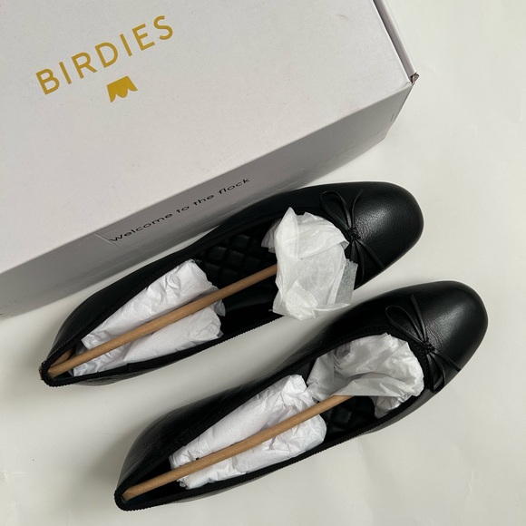 Birdies Hummingbird Ballet Flat leather ballerina flat sz 10 - Picture 3 of 12